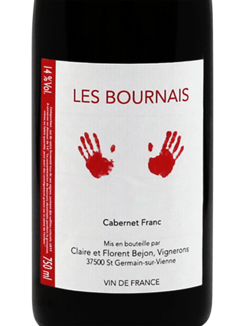 Claire et Florent Bejon, Les Bournais Cabernet Franc, VdF