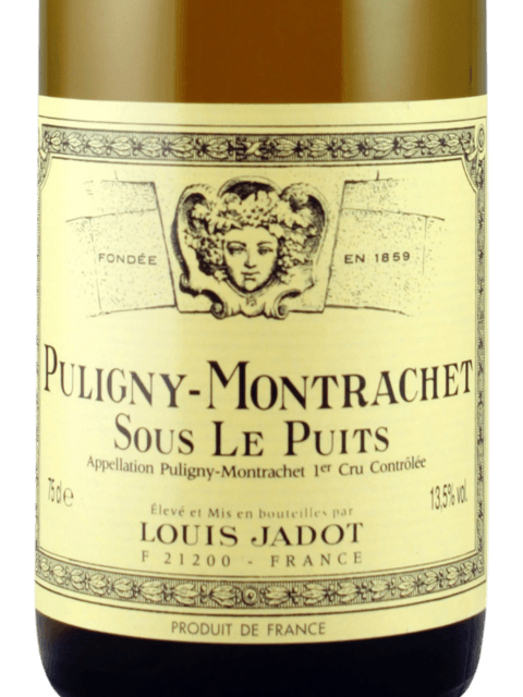 Maison Louis Jadot, Puligny-Montrachet Premier Cru, Sous le Puits