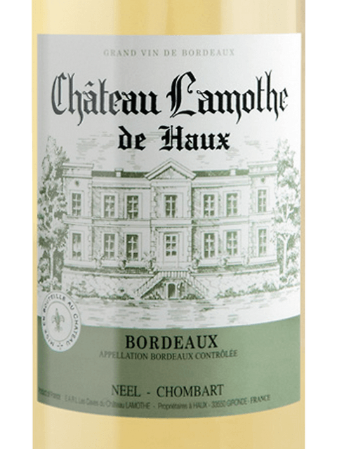 Chateau Lamothe de Haux, Bordeaux Blanc