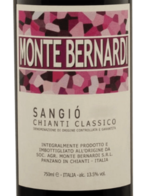 Monte Bernardi, Chianti Classico, Retromarcia