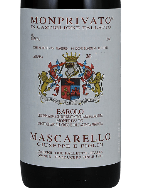 Giuseppe Mascarello e Figlio, Barbaresco, Bernardotti