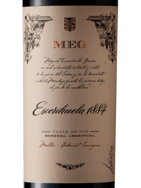 Escorihuela Gascon, Meg Malbec Cabernet Sauvignon, Uco Valley