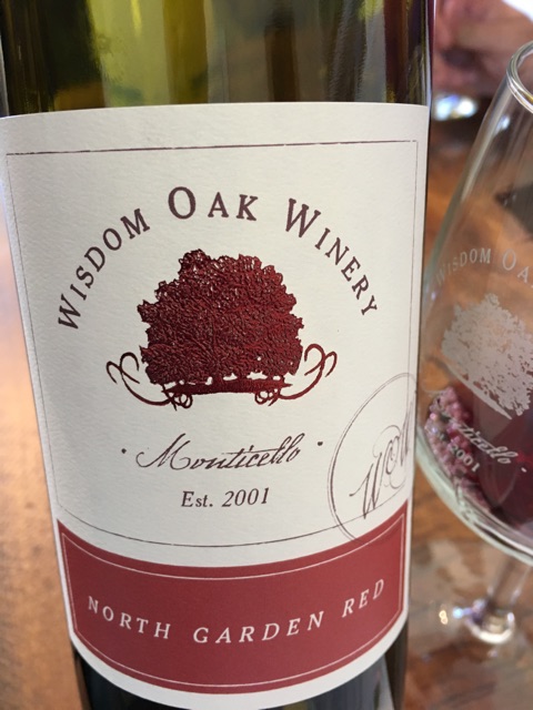 Wisdom Oak, North Garden Red, Monticello