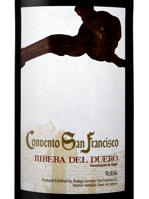 Convento San Francisco, Crianza, Ribera del Duero