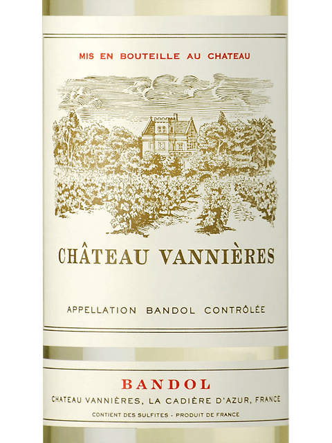 Vannieres, Blanc, Bandol