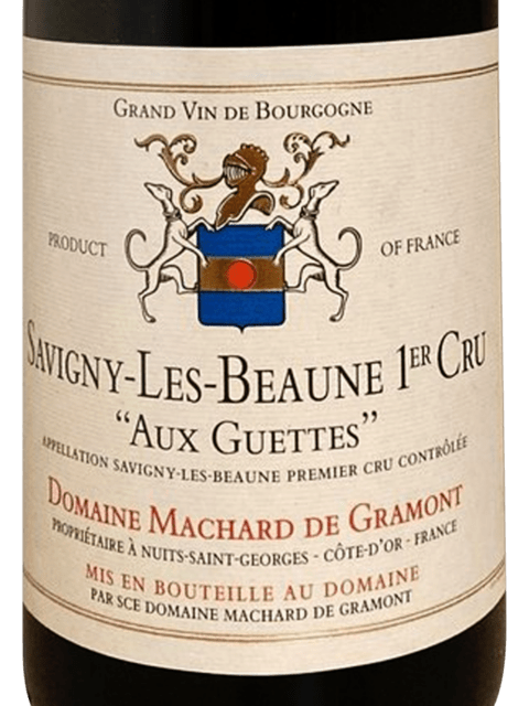 Domaine Machard de Gramont, Savigny-les-Beaune Premier Cru, Aux Guettes