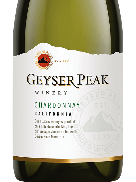 Geyser Peak, Chardonnay, Sonoma County