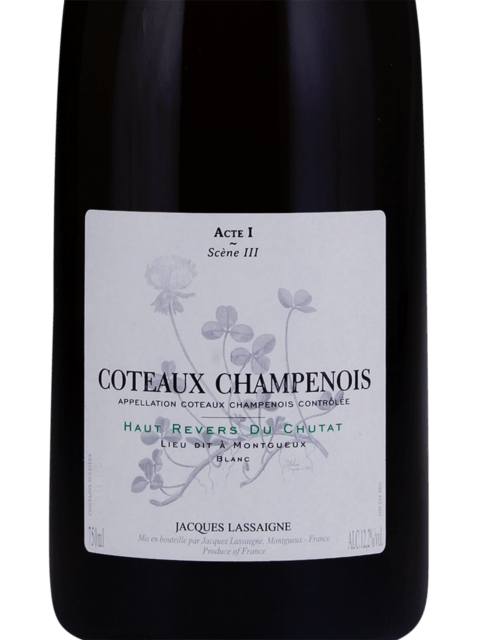 Jacques Lassaigne, Haut Revers du Chutat, Coteaux Champenois