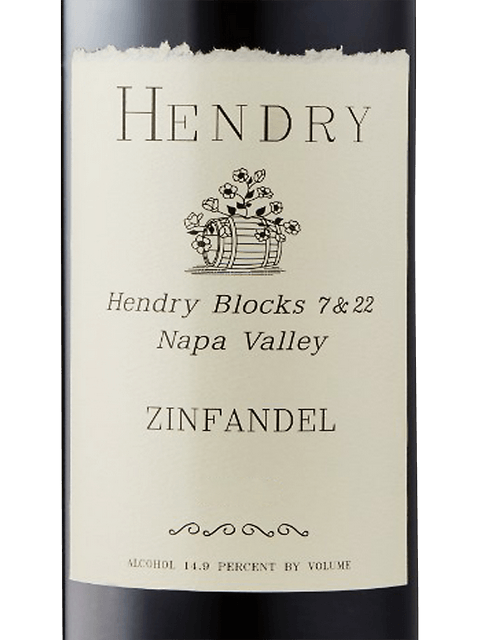 Hendry, Hendry Blocks 7 & 22 Zinfandel, Napa Valley
