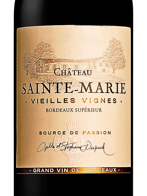 Chateau Sainte-Marie, Vieilles Vignes, Bordeaux