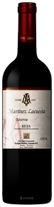 Martinez Lacuesta, Reserva, Rioja