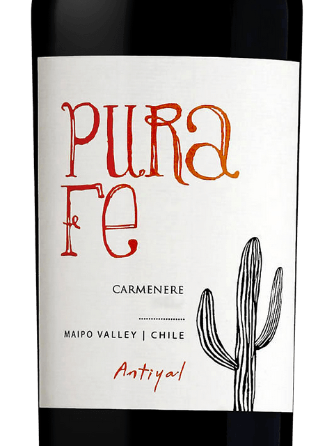 Antiyal, Pura Fe Carmenere, Maipo Valley