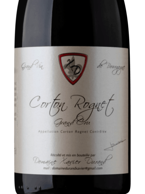 Xavier Durand, Corton Grand Cru, Le Rognet et Corton