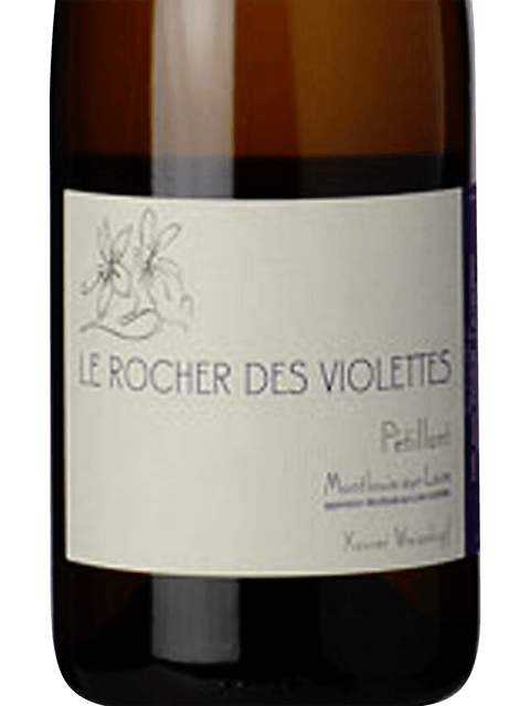 Le Rocher des Violettes (Xavier Weisskopf), Montlouis-sur-Loire, Petillant