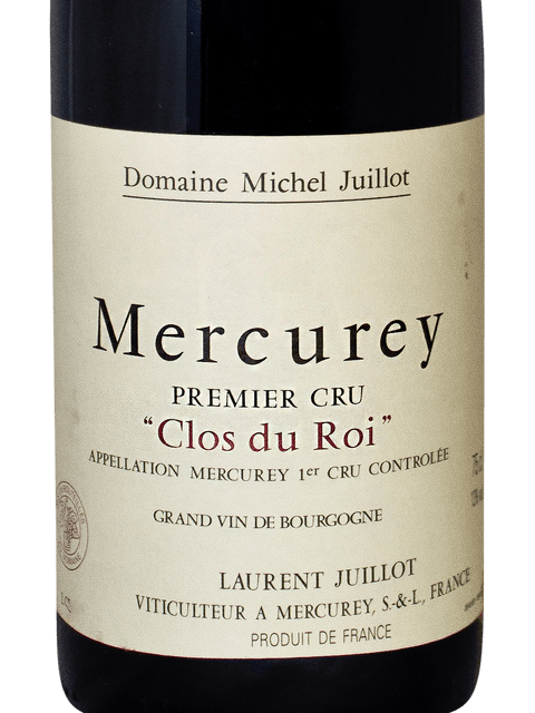 Michel Juillot, Mercurey Premier Cru, Clos Tonnerre