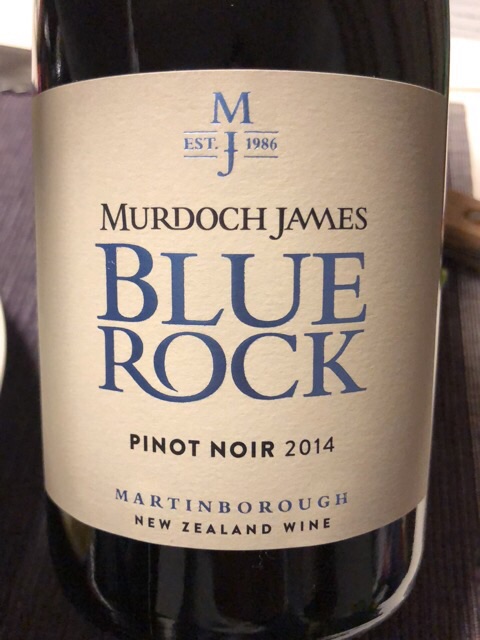 Murdoch James, Blue Rock Syrah, Martinborough