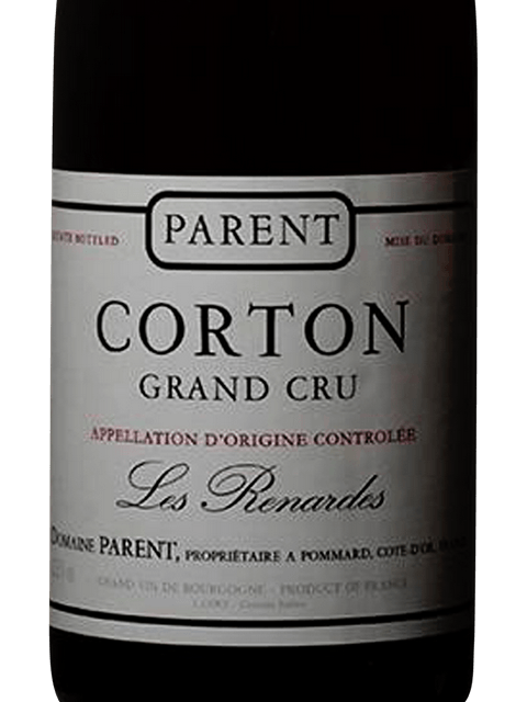 Domaine Parent, Corton Grand Cru, Les Renardes