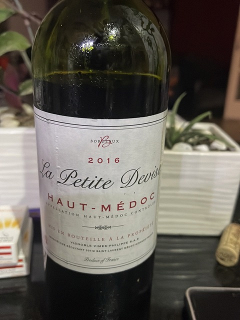 La Petite Devise, Haut-Medoc