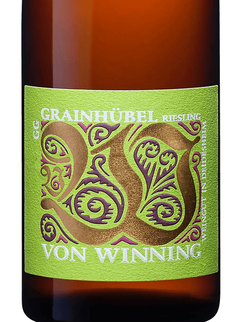 von Winning, Grainhubel Riesling GG, Pfalz