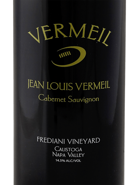 Vermeil, Frediani Jean Louis Cabernet Sauvignon, Napa Valley