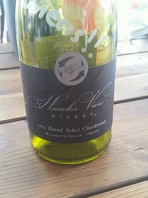 Hawks View Cellars, Reserve Chardonnay, Willamette Valley