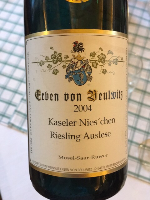 Erben von Beulwitz, Kaseler Nies'chen Riesling Auslese, Mosel