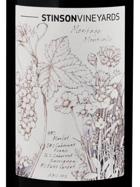 Stinson Vineyards, Merlot, Monticello