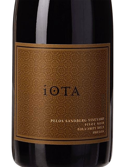 iOTA, Pelos Sandberg Vineyard Pinot Noir, Eola-Amity Hills