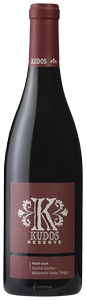 Kudos, Reserve Pinot Noir, Yamhill-Carlton