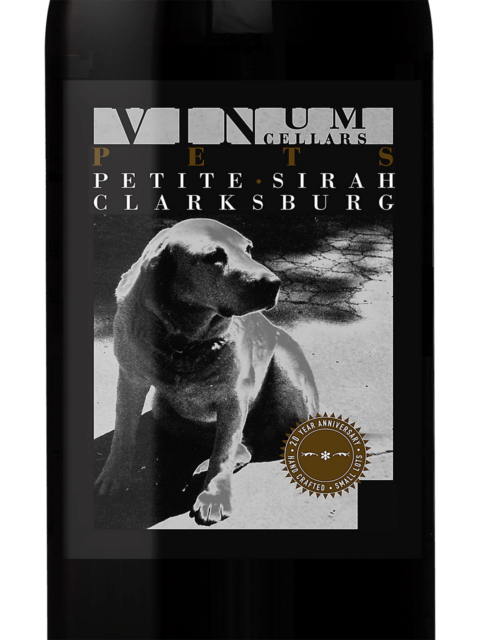 Vinum Cellars, Pets Petite Sirah, Clarksburg