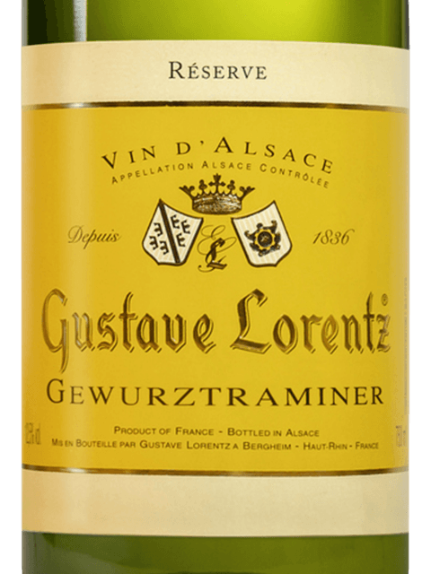 Gustave Lorentz, Evidence Gewurztraminer, Alsace