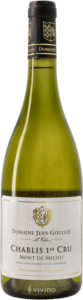 Domaine Jean Goulley & Fils, Chablis Premier Cru, Mont de Milieu