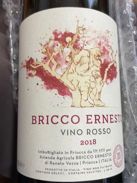 Bricco Ernesto, Vino Rosso, VdT