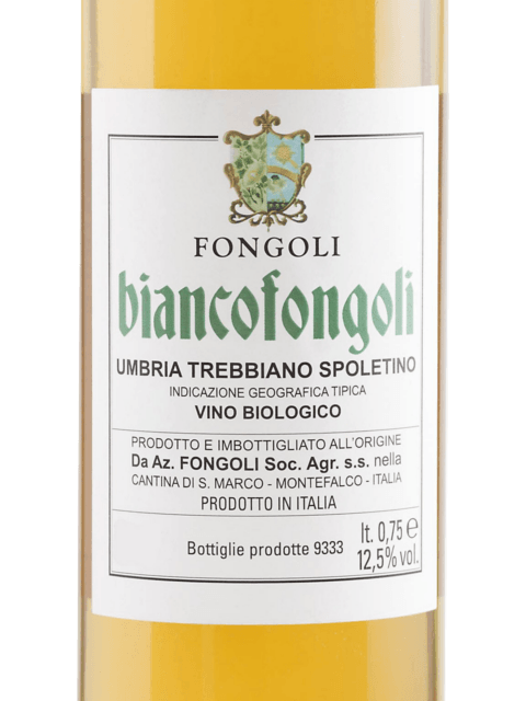 Fongoli, Laetitia Trebbiano Spoletino, Umbria