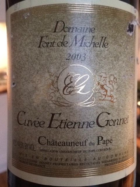 Domaine Font de Michelle, Chateauneuf-du-Pape, Prestige