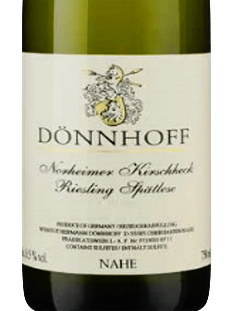 Donnhoff, Norheimer Kirschheck Riesling Spatlese, Nahe