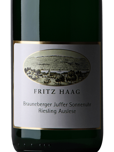Fritz Haag, Brauneberger Juffer Sonnenuhr Riesling Auslese Nr10, Mosel
