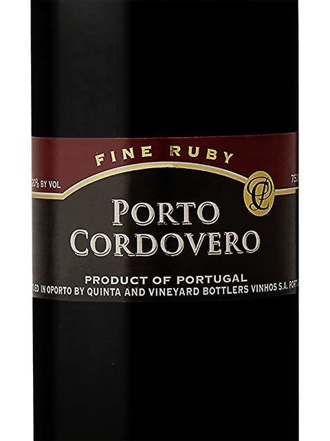 Porto Cordovero, Fine Ruby Port