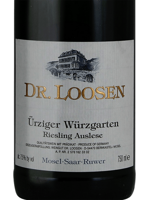 Dr. Loosen, Urziger Wurzgarten Riesling Spatlese, Mosel