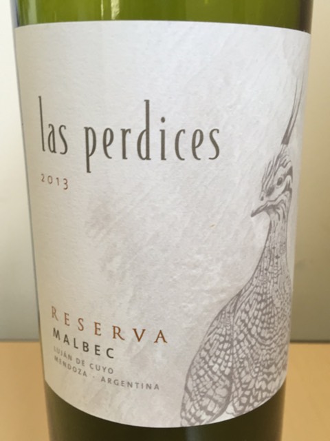 Vina Las Perdices, Reserva Malbec, Mendoza