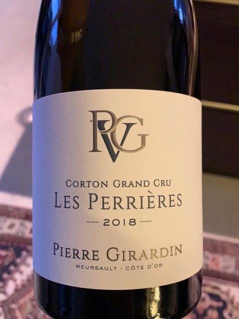 Pierre Girardin, Aloxe-Corton Premier Cru, Les Fournieres