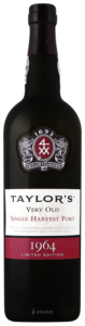 Taylors, 1863 Single Harvest Special Decanter Bottle Port