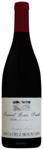 Samuel Louis Smith, Sandstone Terrace Syrah, Santa Cruz Mountains