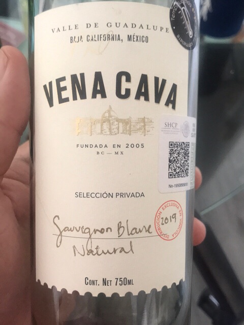 Vena Cava, Sauvignon Blanc, Baja California