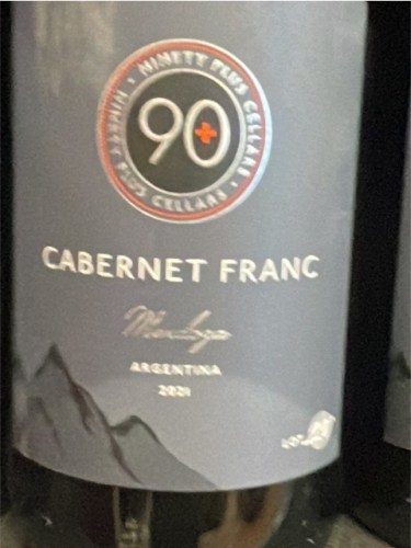 90+ Cellars, Cabernet Franc Lot 209, Bourgueil