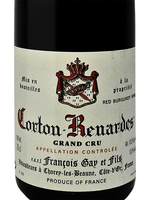 Francois Gaunoux, Corton Grand Cru, Les Renardes