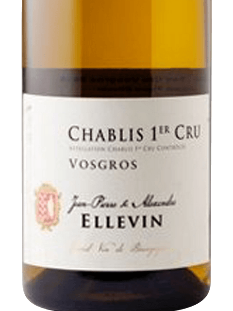 Jean Pierre & Alexandre Ellevin, Chablis Premier Cru, Vosgros