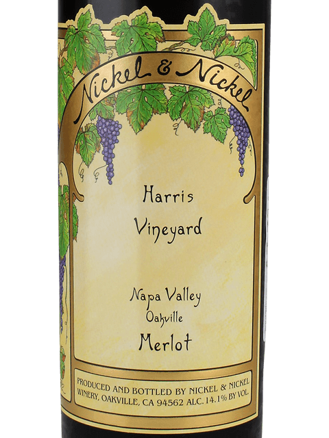 Nickel & Nickel, Harris Vineyard Merlot, Oakville