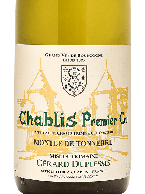 Gerard Duplessis, Chablis Premier Cru, Vaillons