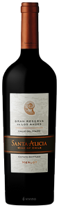 Santa Alicia, Reserva Merlot, Maipo Valley